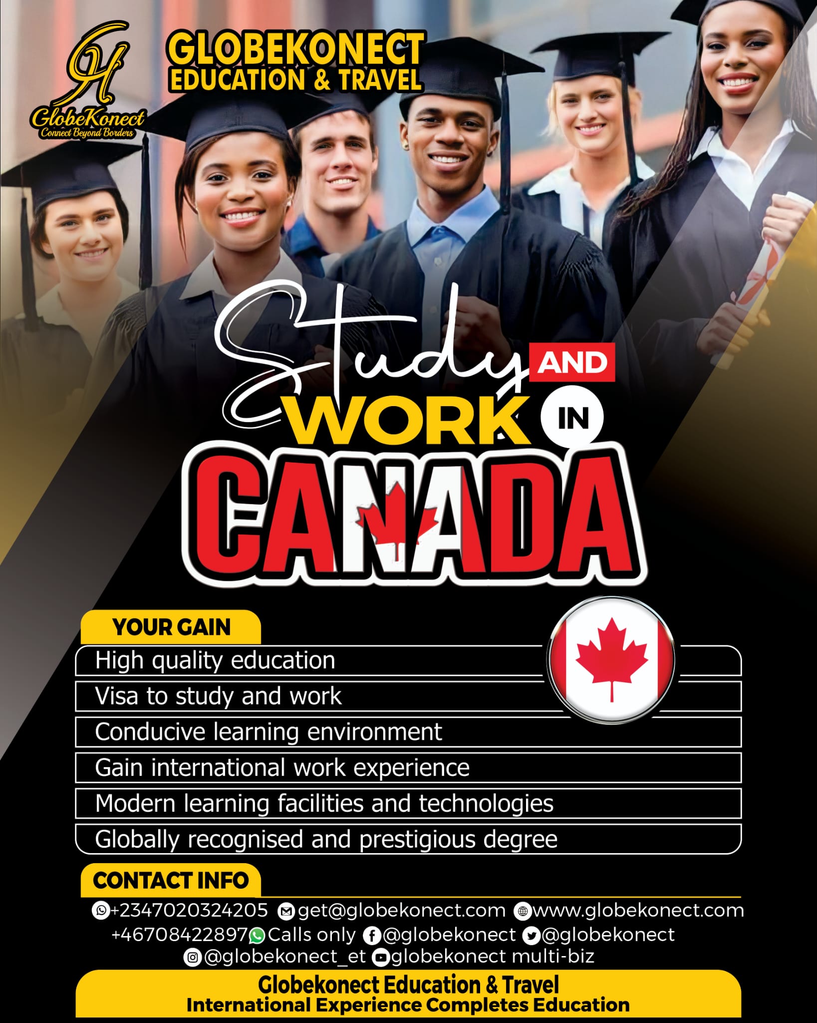 Study & Work in Canada